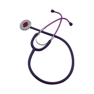 Single Head Steth Nurse Coloured Purple