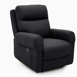 Manual Recliner Chair Black