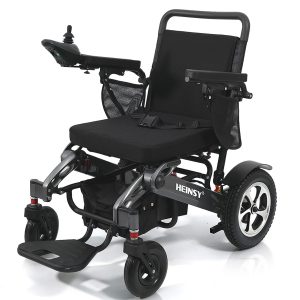 Aluminum Alloy Folding Electric Wheelchair